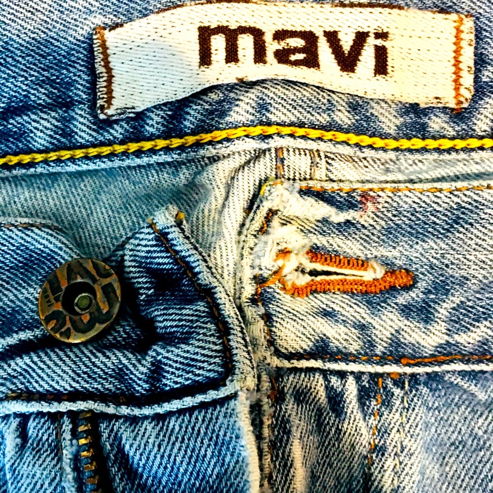 MAVI VINTAGE 1998 Ripped Knees Stone Wash Jeans-Great Vintage Condition Size:36